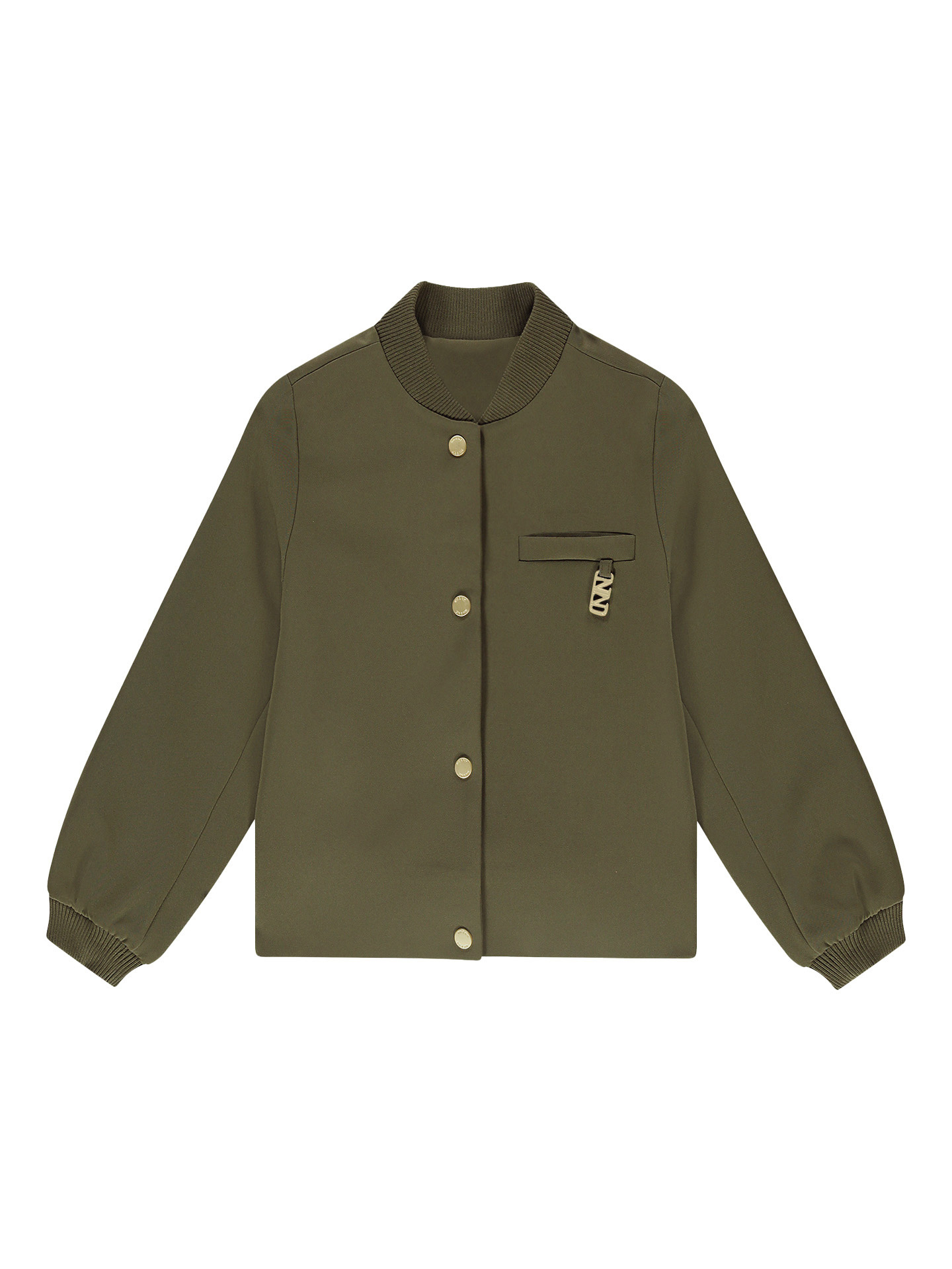 Nik&Nik winter bomberjack meisjes - groen - Eliza afbeelding
