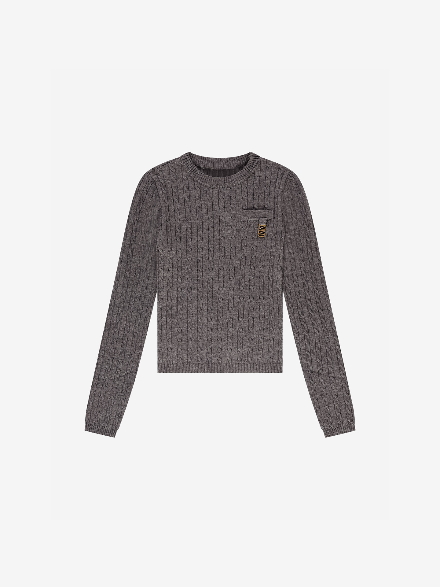 Nik&Nik winter top meisjes - grijs - Xia afbeelding