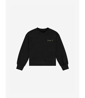 Nik&Nik winter sweater meisjes - zwart - Sage