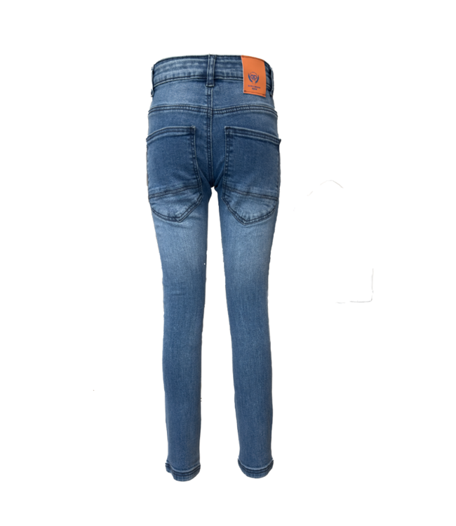 Dutch Dream denim winter jeans broek jongens - blauw - extra slim fit - Matokeo