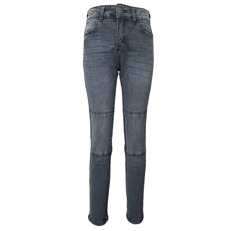 Dutch Dream denim winter jeans broek jongens - grijs - slim fit - Harusi afbeelding