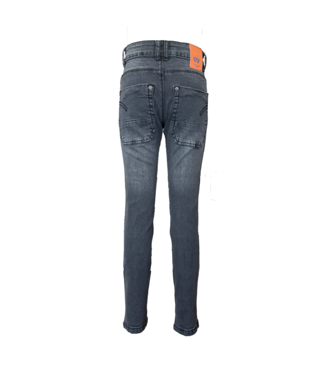 Dutch Dream denim winter jeans broek jongens - grijs - slim fit - Harusi