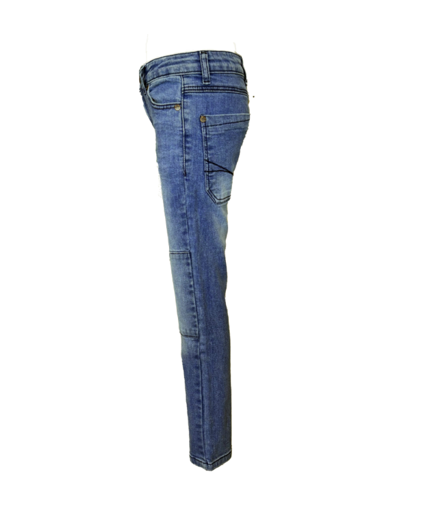 Dutch Dream denim winter jeans broek jongens - blauw - slim fit - Furaha