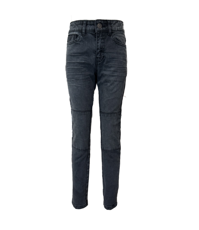 Dutch Dream denim winter jeans broek jongens - grijs - extra slim fit - Upendo