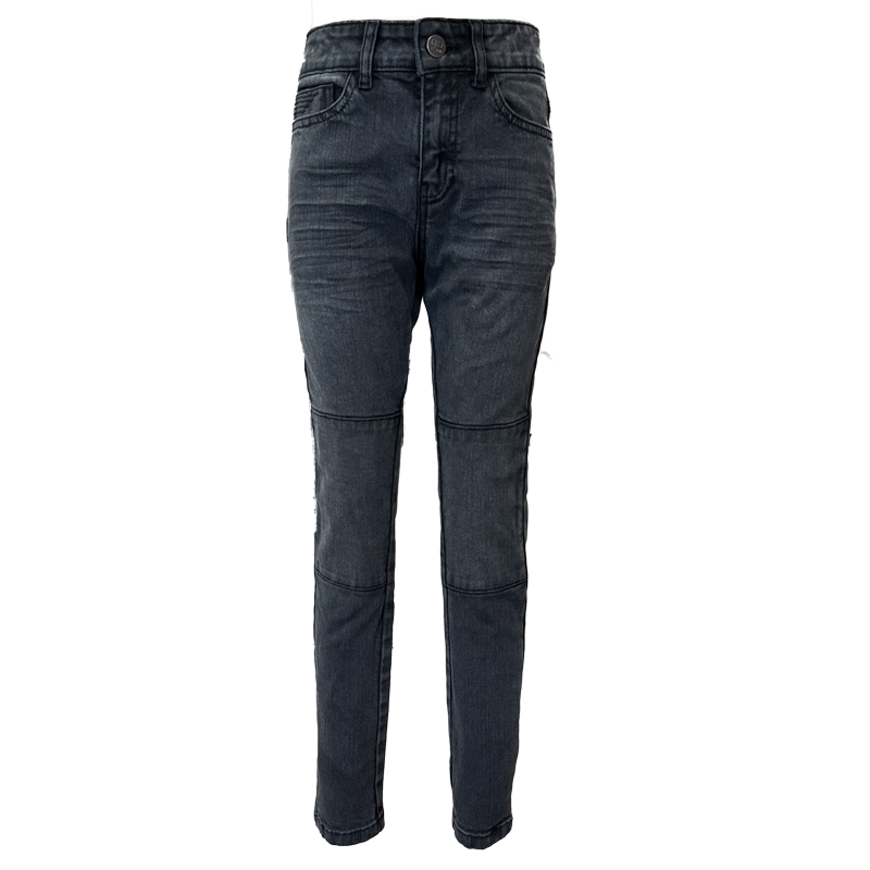 Dutch Dream denim winter jeans broek jongens - grijs - extra slim fit - Upendo afbeelding