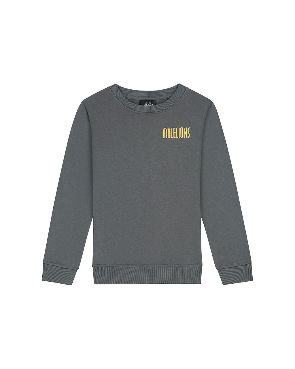 Malelions winter sweater jongens - grijs - hollywood map afbeelding