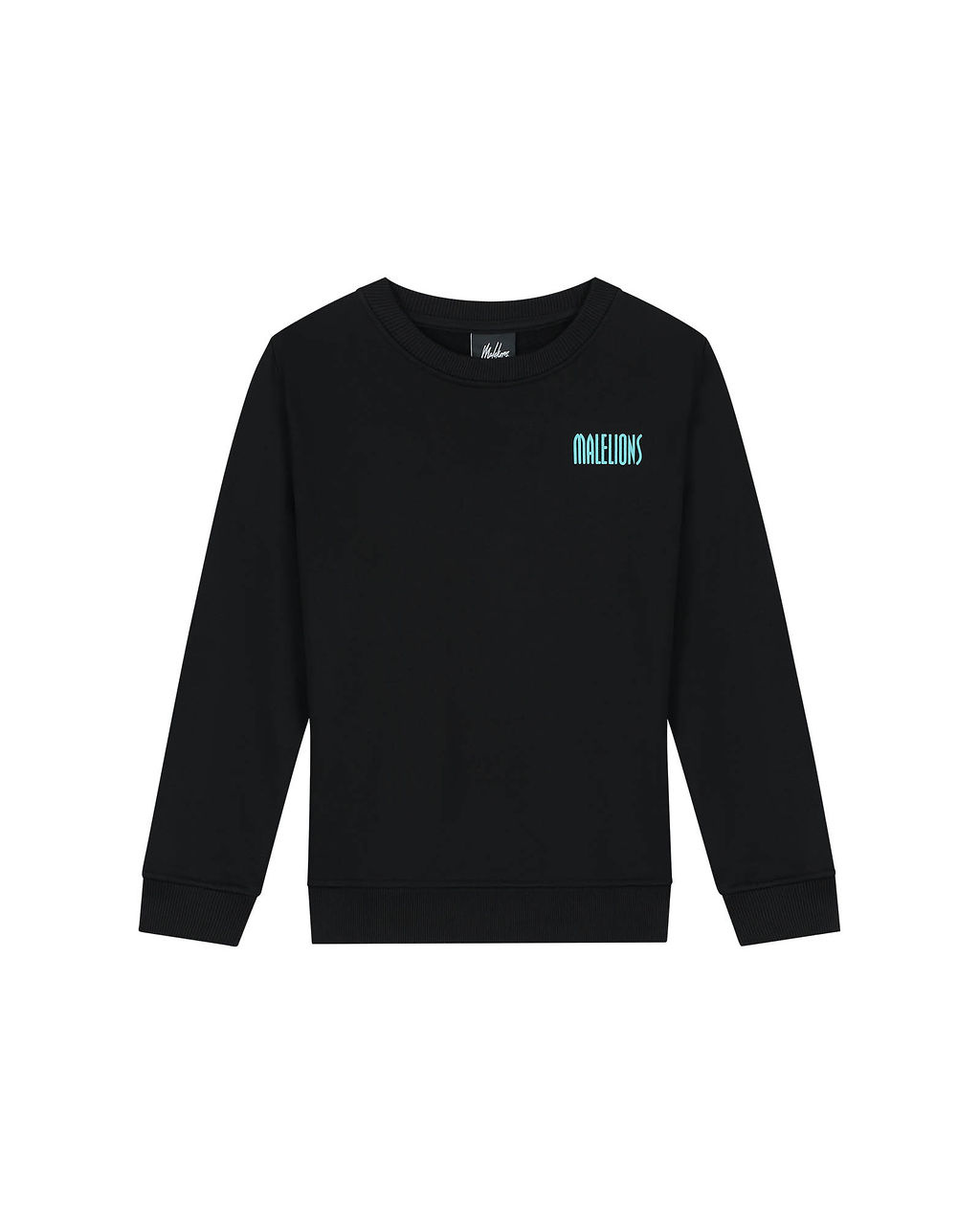 Malelions winter sweater jongens - zwart - hollywood map afbeelding