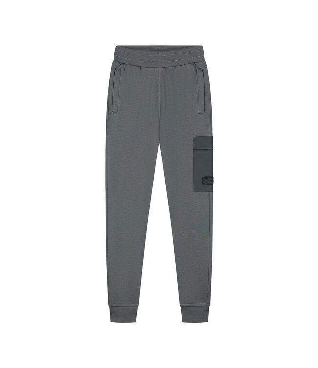 Malelions winter sweat broek jongens - grijs - nylon, zak