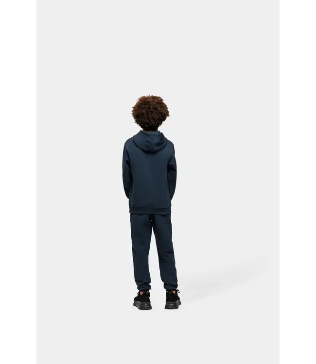 Malelions winter trainingsbroek jongens -  navy blauw/geel - counter