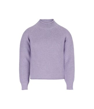 Like Flo winter sweater meisjes teens - paars - Daisy - kort - gebreid
