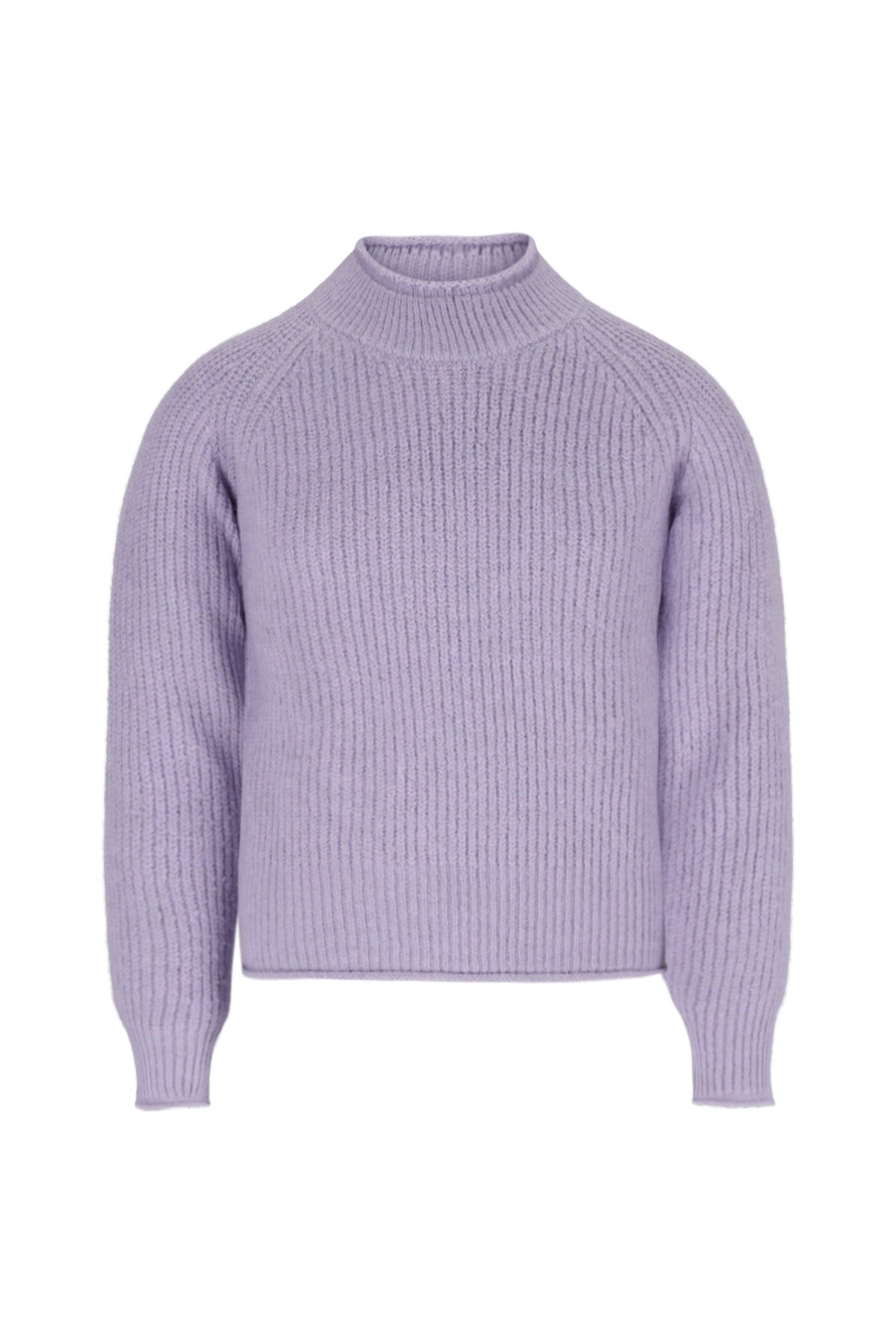 Like Flo winter sweater meisjes teens - paars - Daisy - kort - gebreid afbeelding
