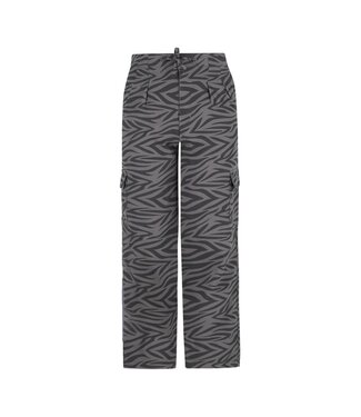 Like Flo winter twill broek meisjes teens - grijs - Fiene - zijzakken