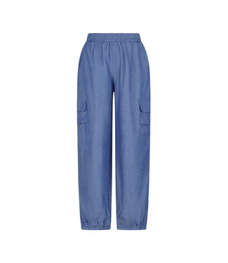 Like Flo winter parachute broek meisjes teens - blauw - Flevy - elastiek
