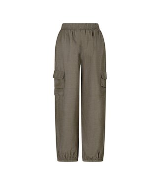Like Flo winter parachute broek meisjes teens - groen - Flevy - elastiek