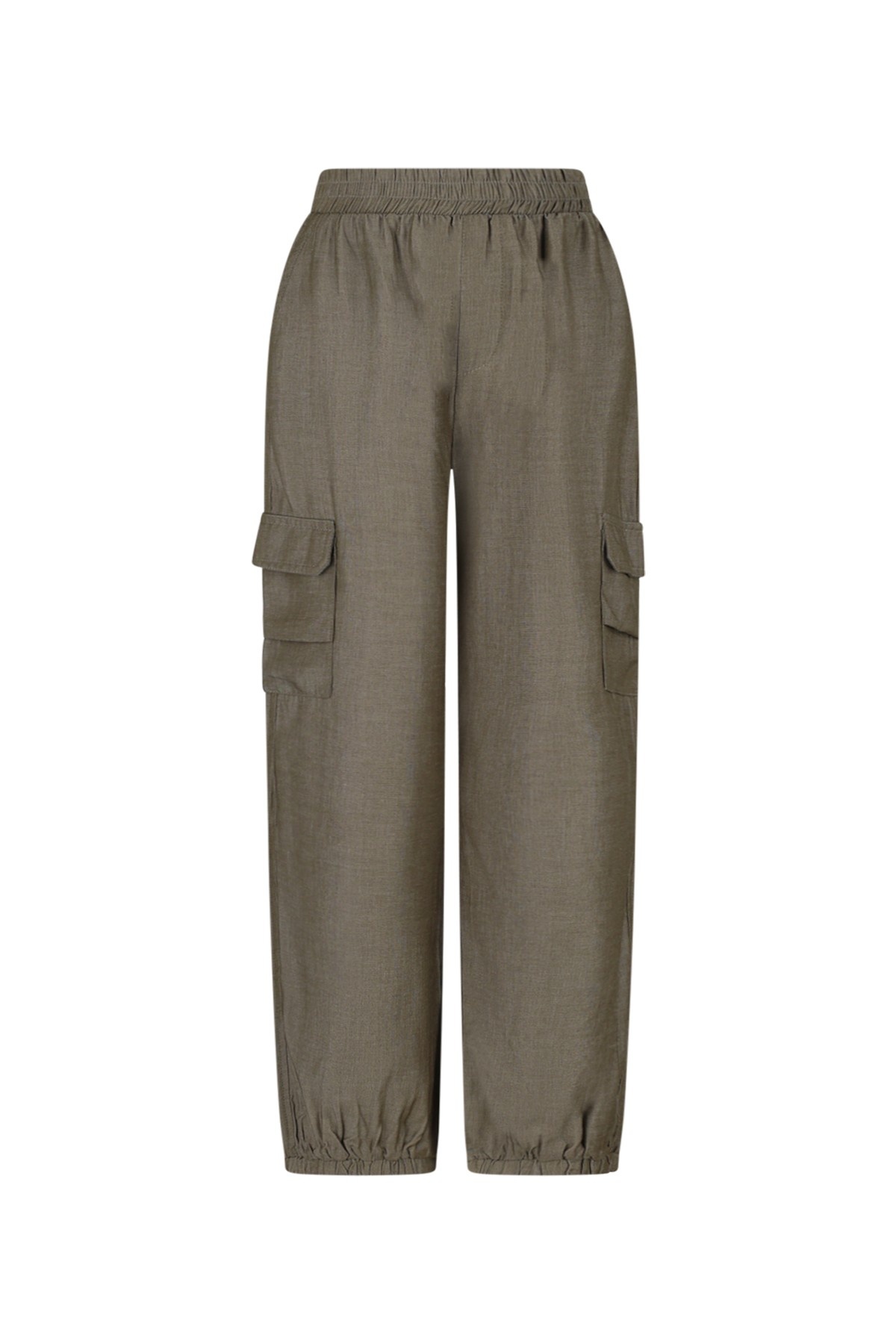 Like Flo winter parachute broek meisjes teens - groen - Flevy - elastiek afbeelding