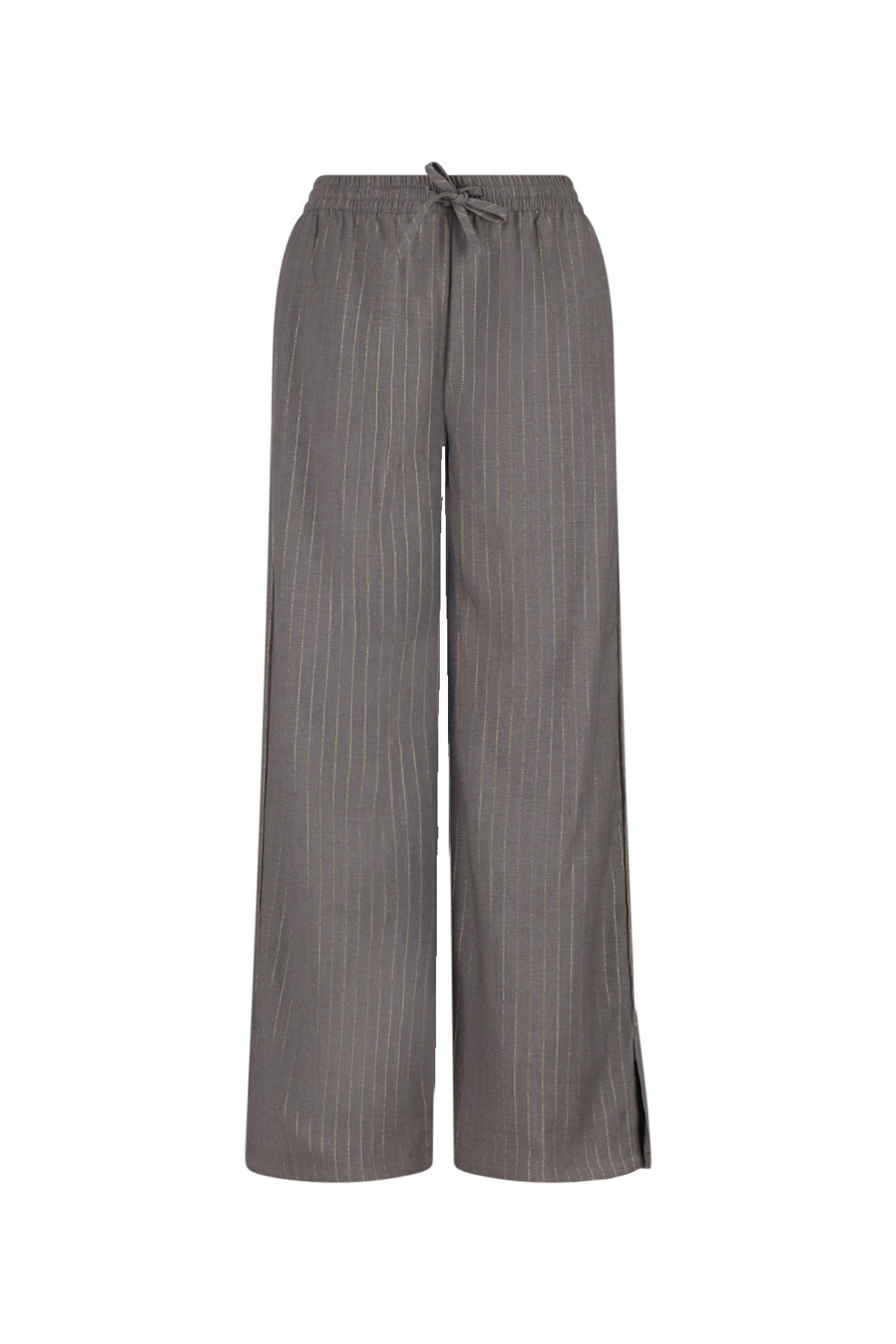 Like Flo winter wideleg broek meisjes teens - grijs - Filly - pinstripe afbeelding