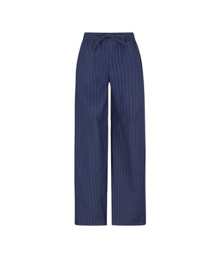 Like Flo winter wideleg broek meisjes teens - navy blauw - Filly - pinstripe