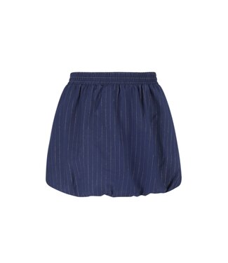 Like Flo winter rok meisjes teens - navy blauw - Silver - pinstripe