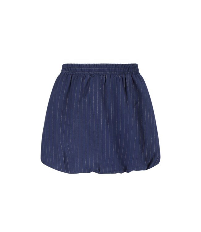 Like Flo winter rok meisjes teens - navy blauw - Silver - pinstripe