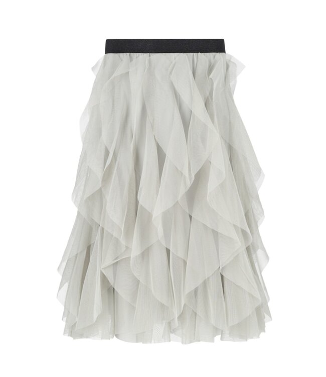 Like Flo winter mesh rok meisjes teens - grijs - Seline