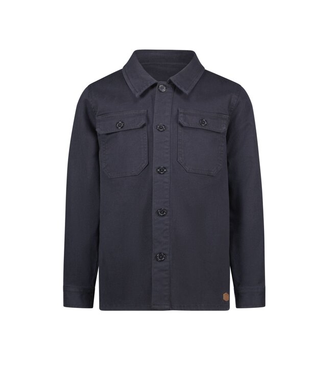 Like Flo winter twill blouse jongens - navy blauw - Change