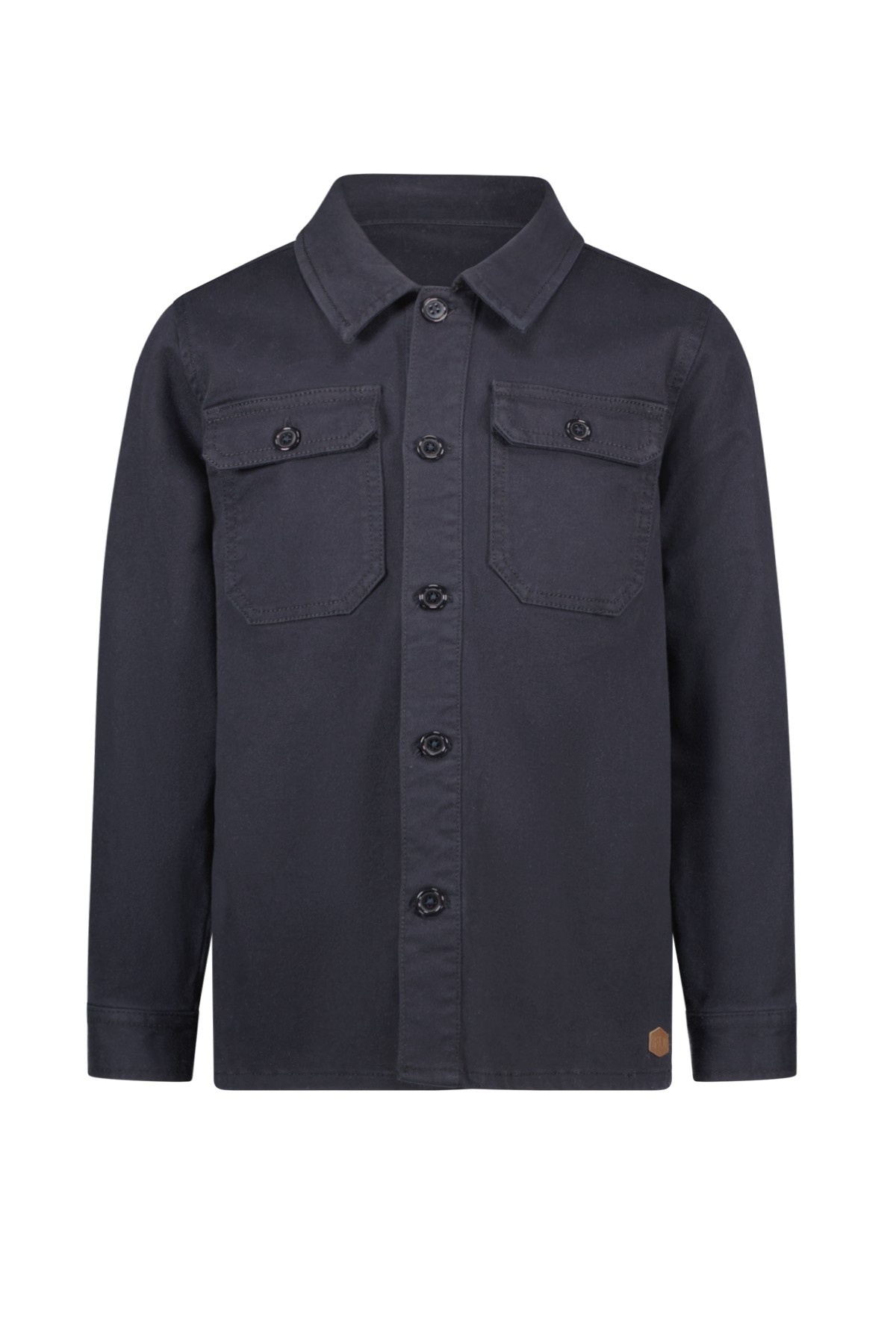 Like Flo winter twill blouse jongens - navy blauw - Change afbeelding