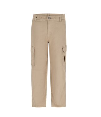 Like Flo winter twill cargo broek jongens - beige - Frankys