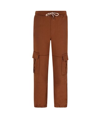 Like Flo winter cargo sweat broek jongens - bruin - Feddes