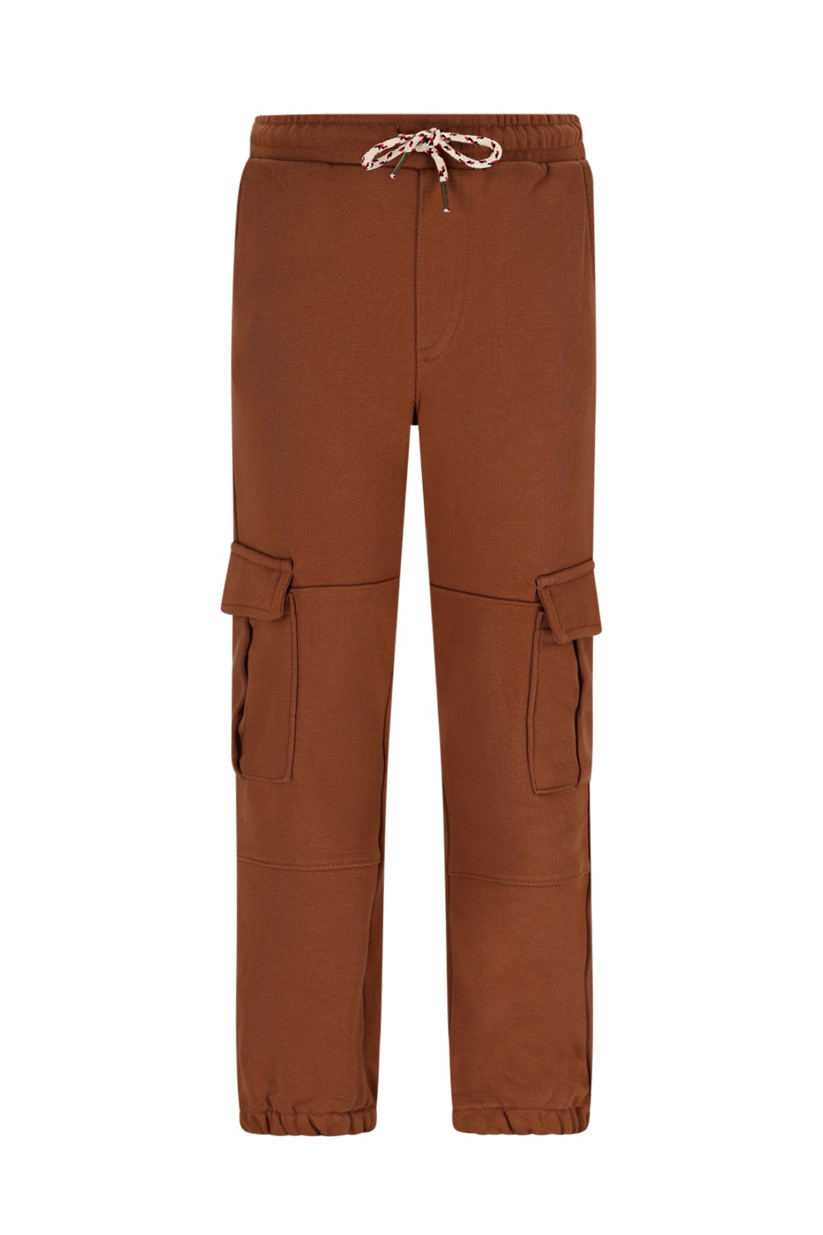Like Flo winter cargo sweat broek jongens - bruin - Feddes afbeelding