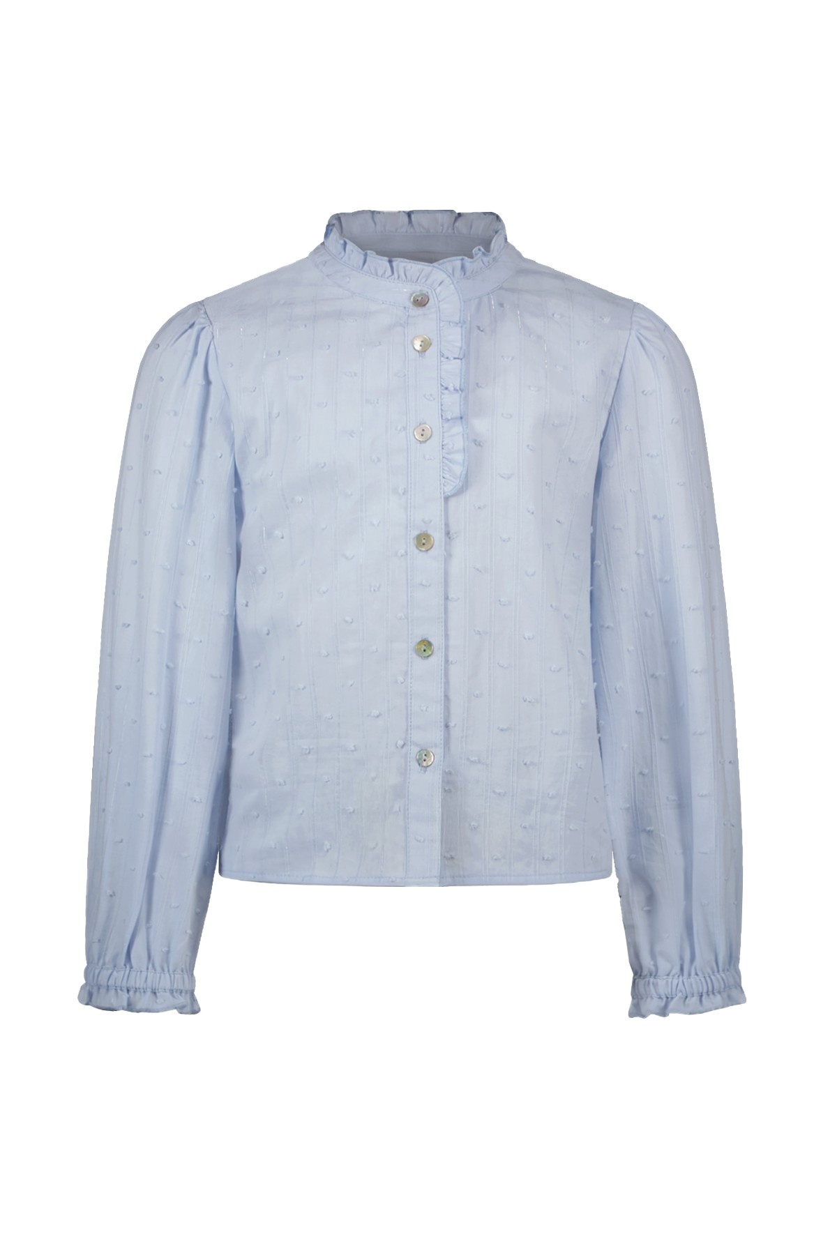 Like Flo winter blouse meisjes - blauw - Cleo - geweven afbeelding