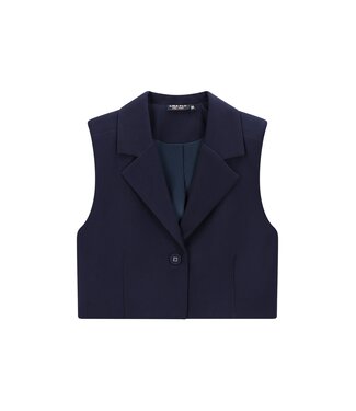Like Flo winter gilet meisjes - navy blauw - Demi