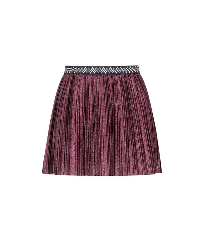 Like Flo winter plisse rok meisjes - rood - Solly - glitter
