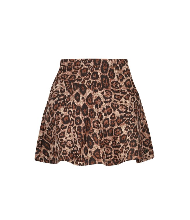 Like Flo winter rok meisjes - bruin - Stine - ruffle
