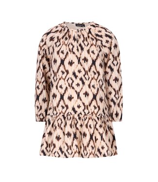 Like Flo winter jurk meisjes - beige/bruin - Meau