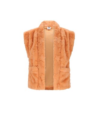 B.Nosy winter gilet meisjes - oranje - Georgie - teddy