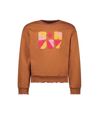 B.Nosy winter sweater meisjes - bruin - Sue