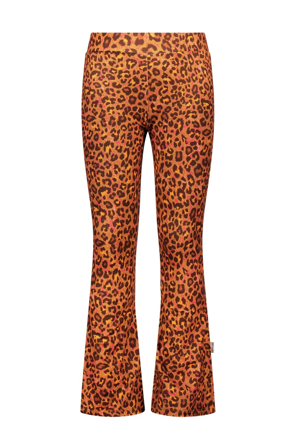 B.Nosy winter flare broek meisjes - bruin - Phoebe - luipaard afbeelding