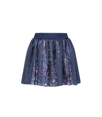 B.Nosy winter mesh rok meisjes - multi - Rory - laagjes met print