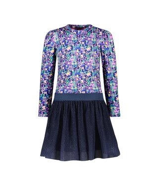 B.Nosy winter jurk meisjes - multi - Dina - mesh rok