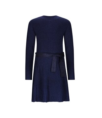 B.Nosy winter jurk meisjes - navy blauw - Dorotha - gebreid