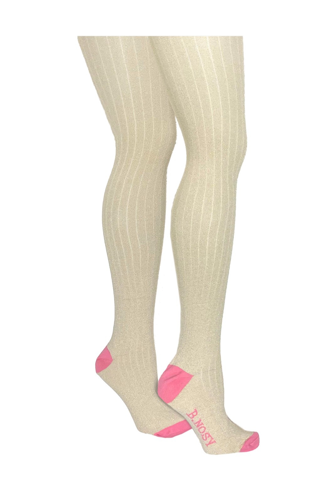 B.Nosy winter maillot meisjes - ecru - Mia - glitter afbeelding