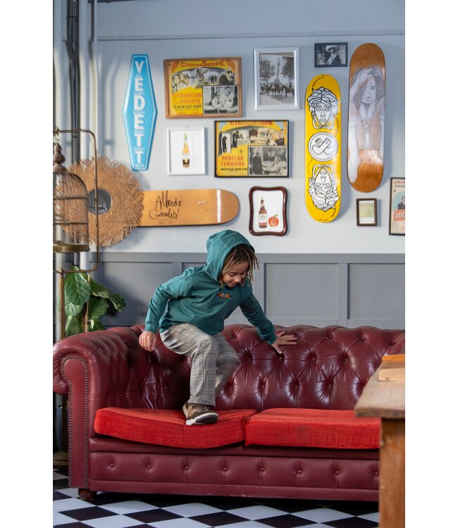 B.Nosy winter broek jongens - groen - Philip - geruit