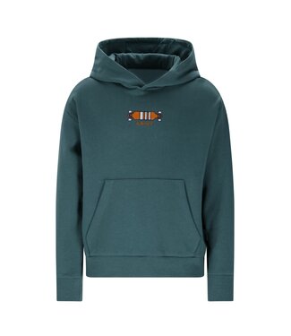 B.Nosy winter hoodie jongens - groen - Sep