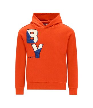 B.Nosy winter hoodie jongens - rood - Sep