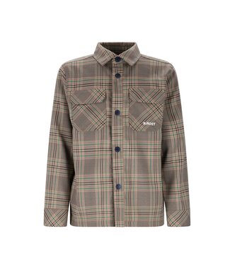 B.Nosy winter shirt jongens - groen - Bas - geruit