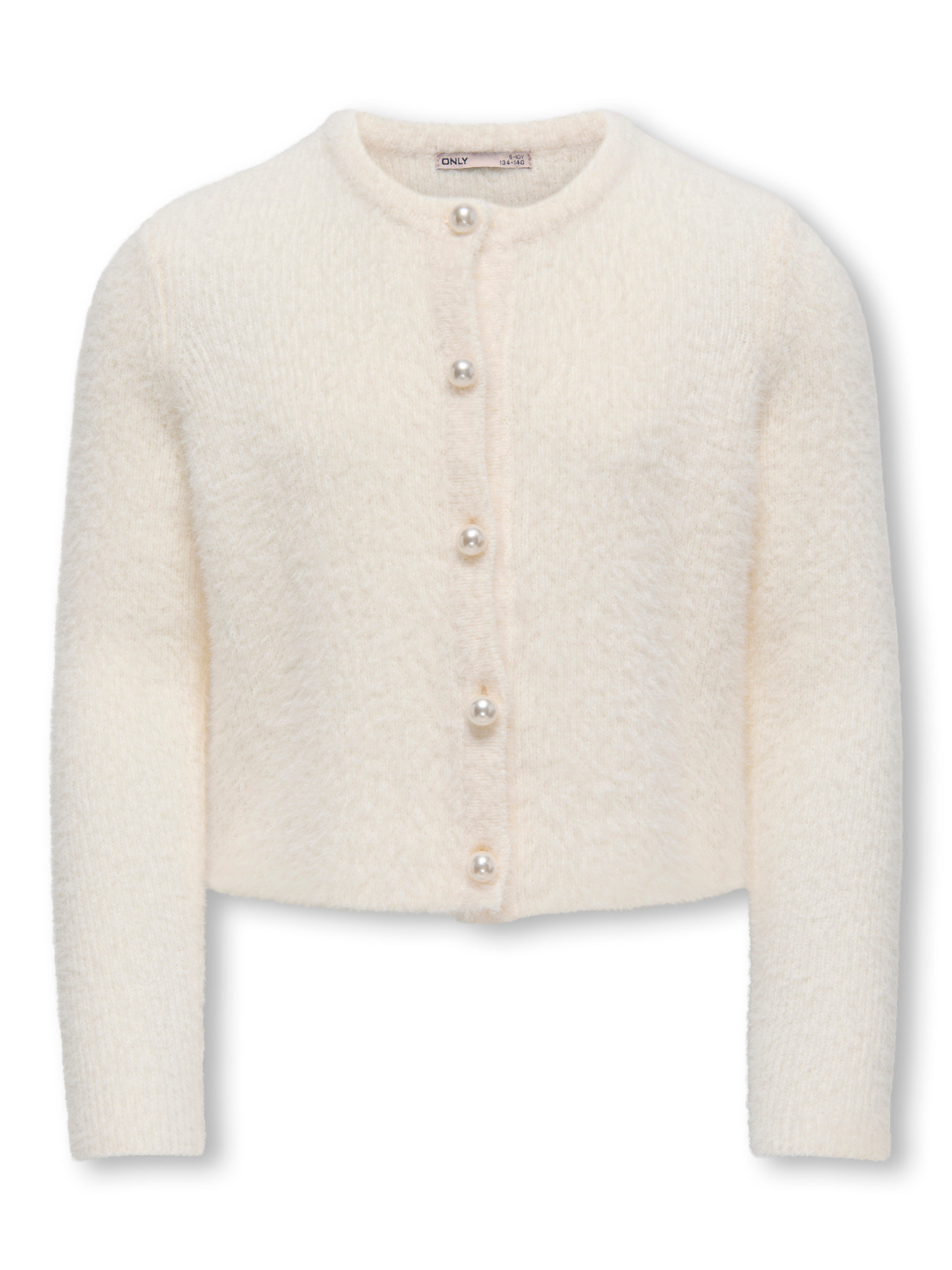 Kids ONLY winter vest meisjes - wit - KogPiumo - regular fit afbeelding