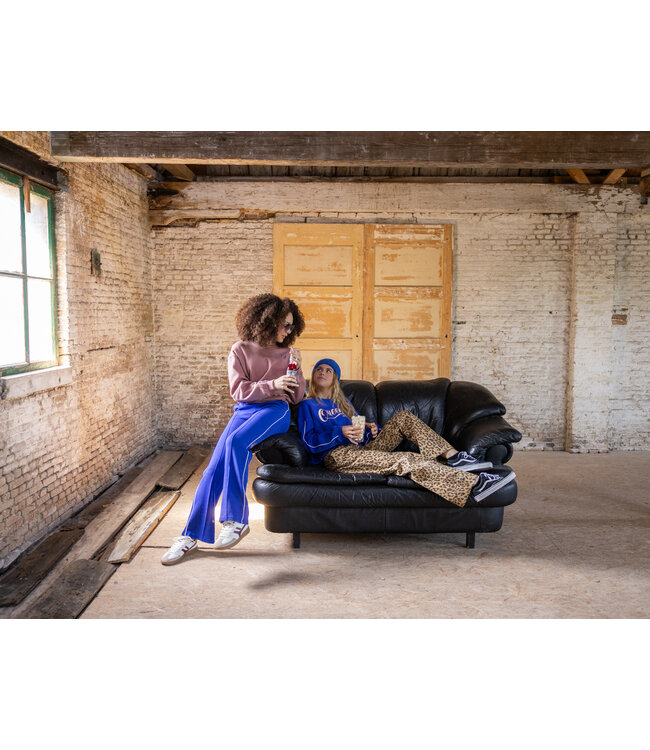 LOOXS 10sixteen winter broek meisjes - bruin - luipaard