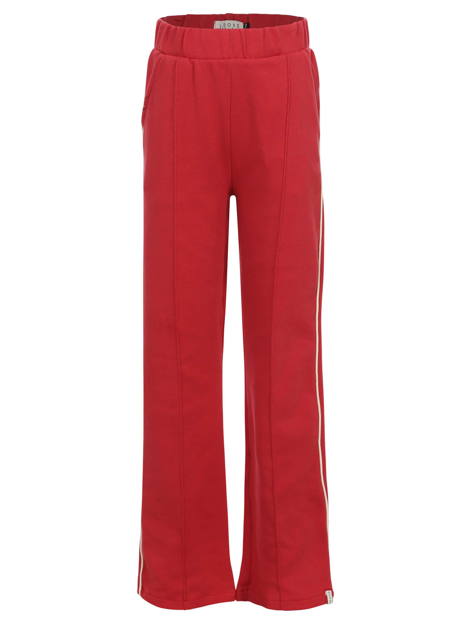 LOOXS Little winter sweat broek meisjes - rood afbeelding