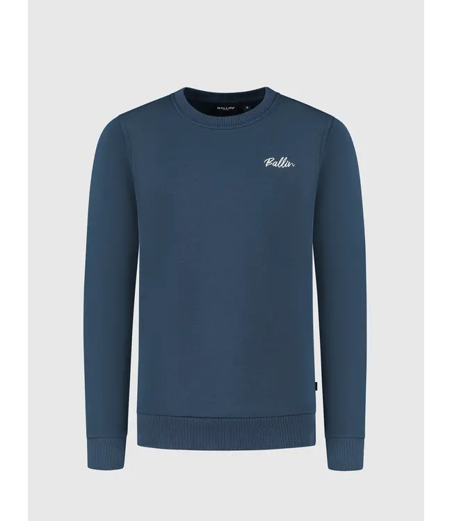 Ballin winter sweater jongens - navy blauw - echoes of the urban wild