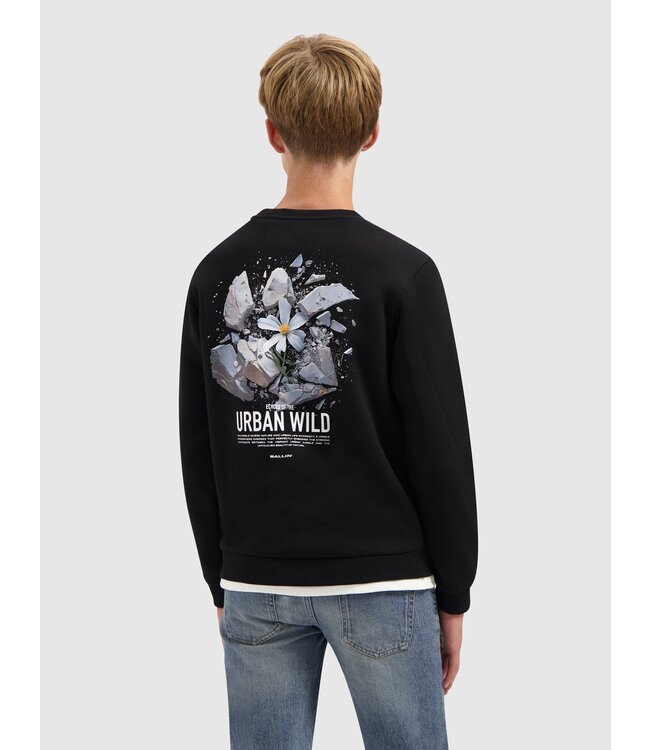 Ballin winter sweater jongens - zwart - urband wild explosion